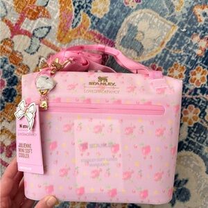 LoveShackFancy Stanley Collab Julienne Mini Soft Cooler